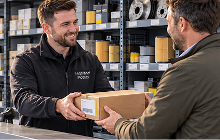 Parts & Accessories Servicing at Highland Motors